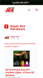 Mobile Screenshot of goyerace.com